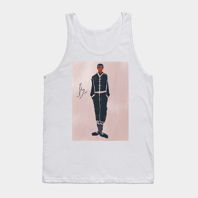 Boy Tank Top by danielmacleodillustration